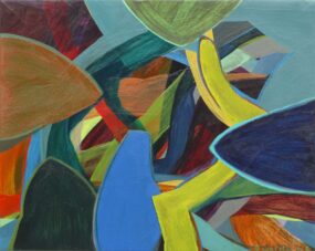 Voorbijgaand landschap